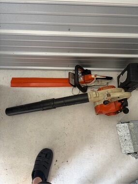 Stihl Orange Gas Leaf Blower